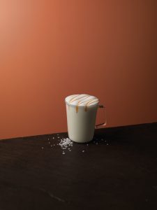 Salted Caramel White Hot Chocolate